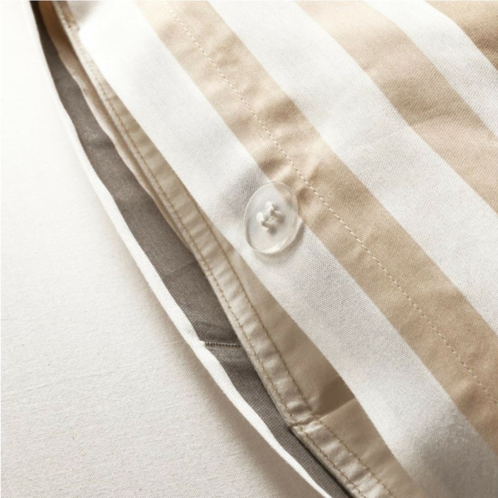 Ikea BLARIPS King Duvet Cover 2 Pillowcase Striped - Picture 5 of 5